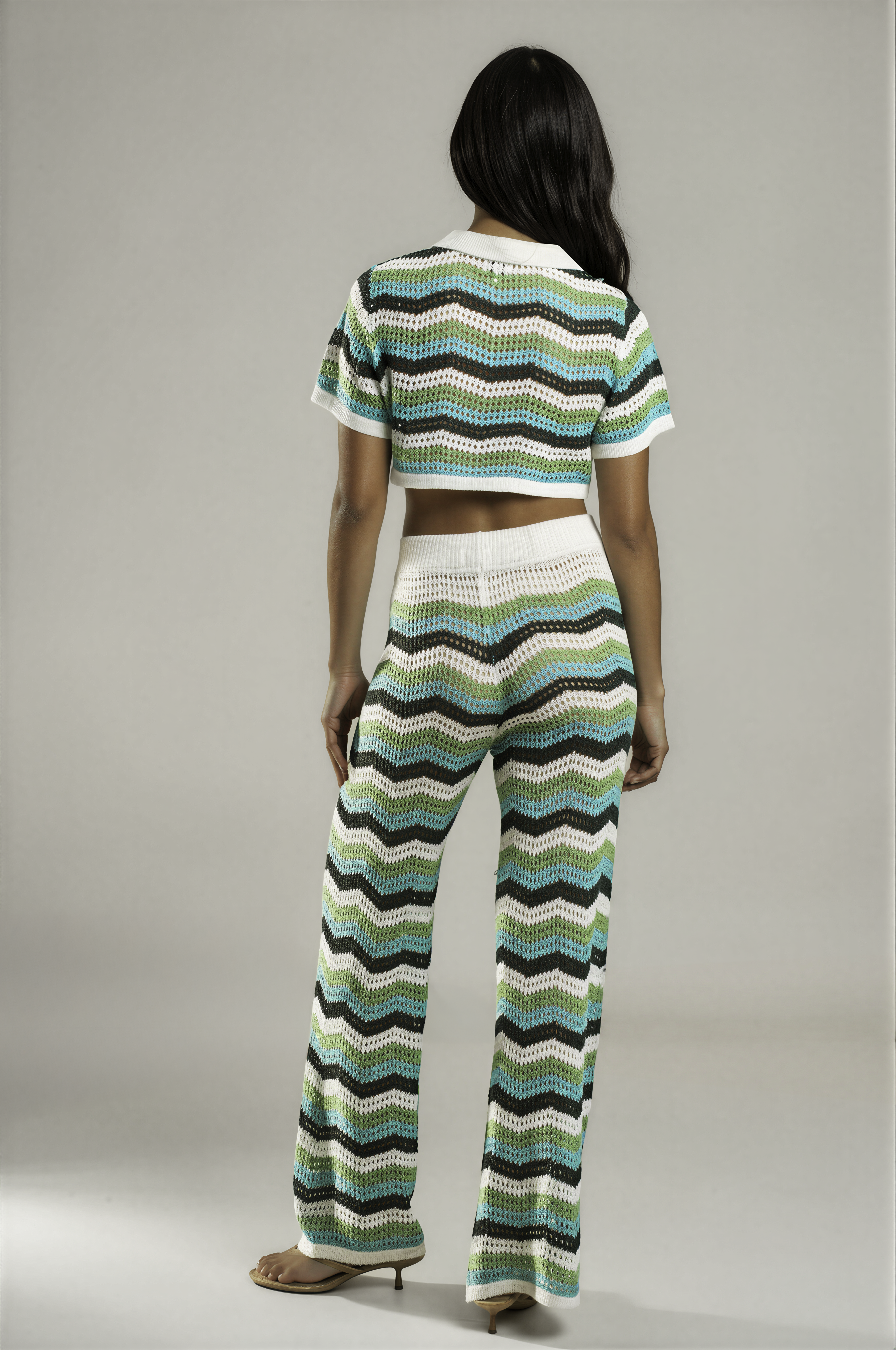 Suki Crochet Wide Leg Trouser