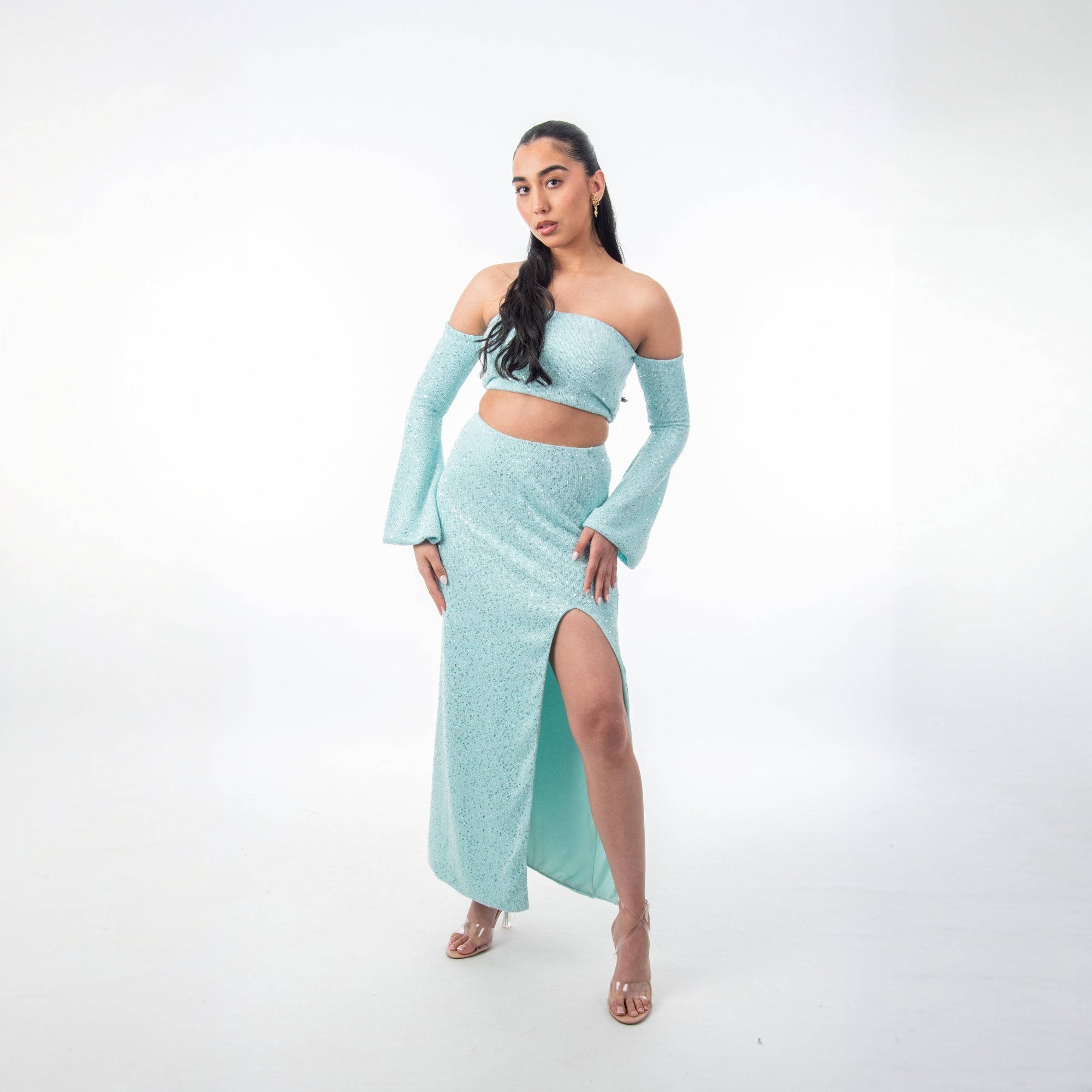 Natalia Maxi Split Skirt