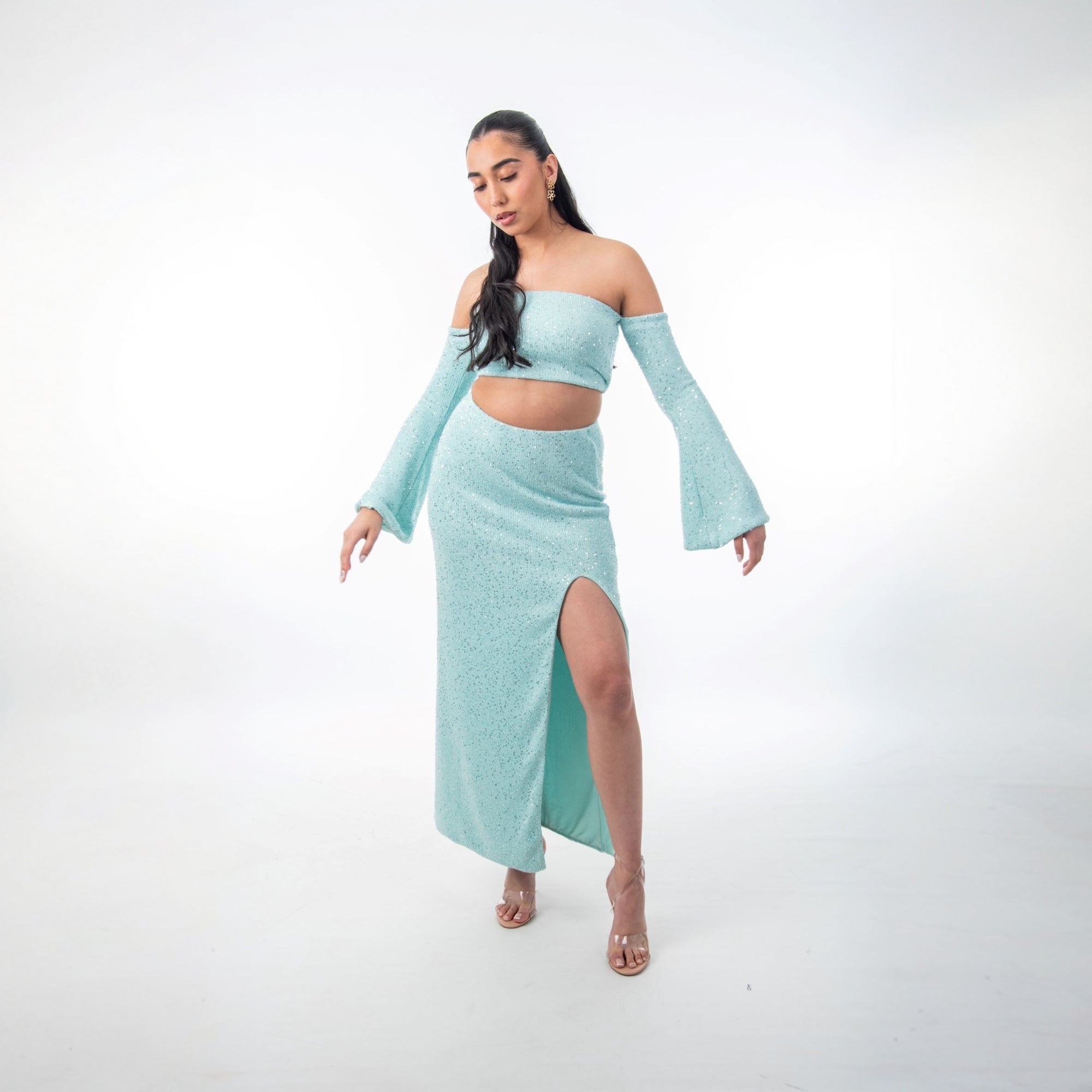 Natalia Maxi Split Skirt