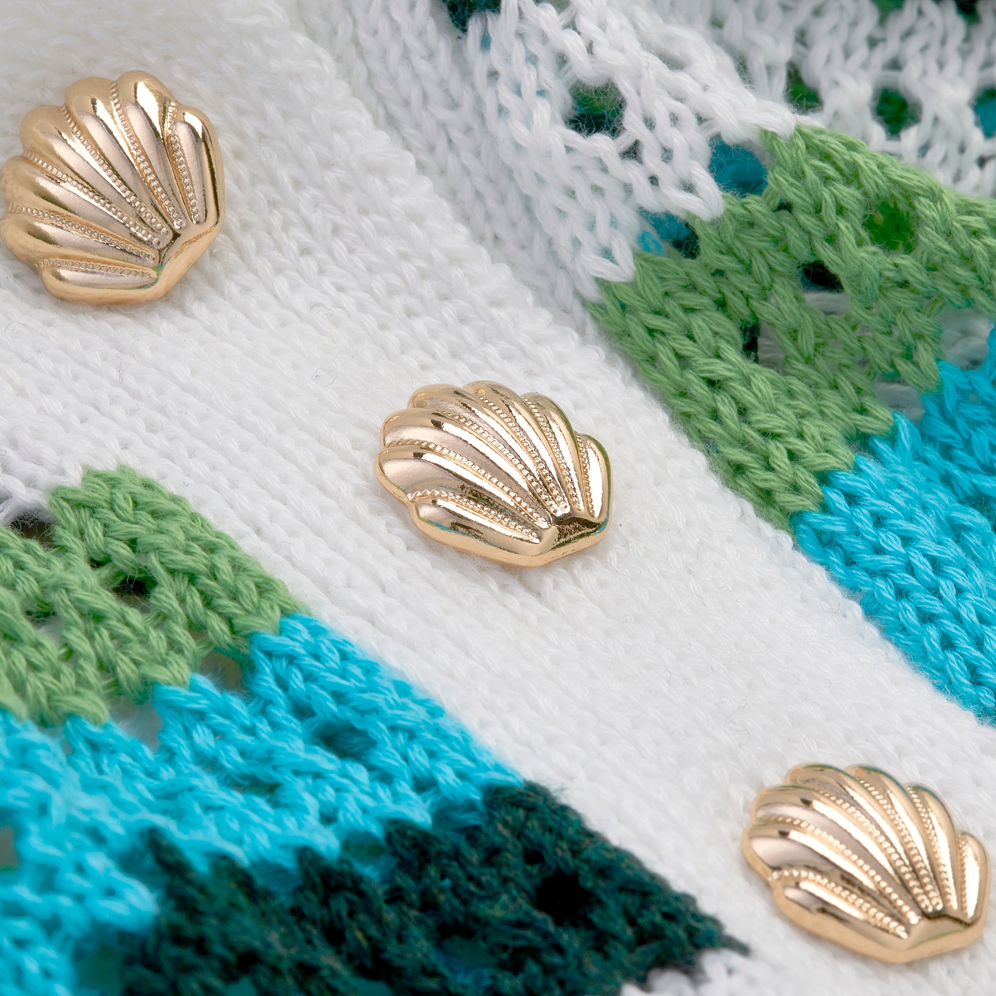 Suki Crochet Polo Top