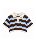 Suki Crochet Polo Top